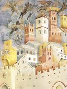 GIOTTO di Bondone The Devils Cast out of Arezzo (mk08) USA oil painting reproduction